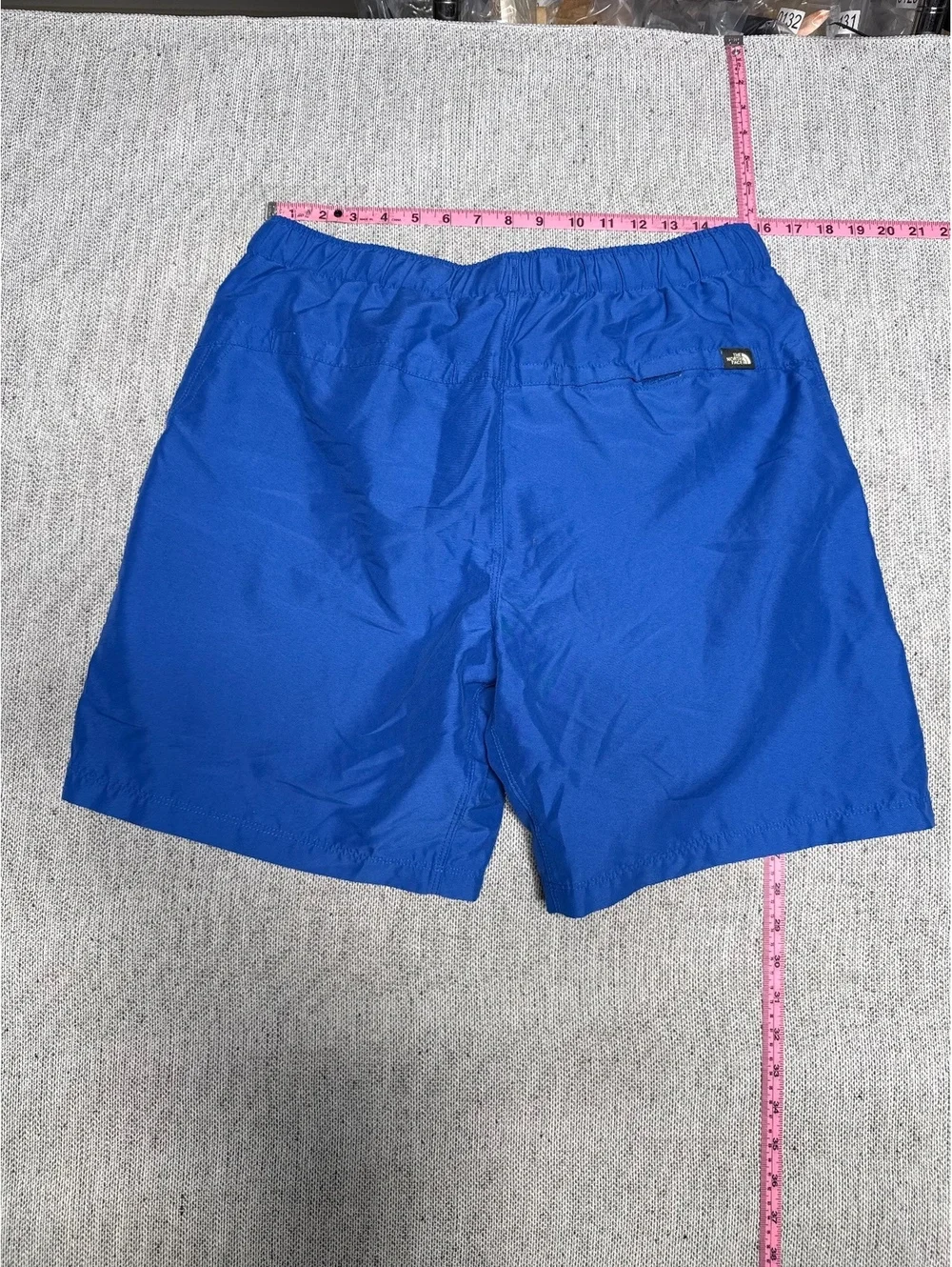 The North Face Blue Outdoor Shorts with Adjustable Waist M